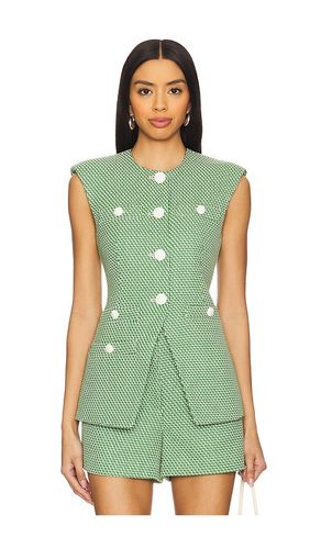 Tamara Vest in Green. - size 0 (also in 6) - Veronica Beard - Modalova