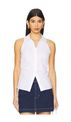 Camisa regina en color talla 0 en - White. Talla 0 (también en 00, 10, 12, 2, 4, 6, 8) - Veronica Beard - Modalova