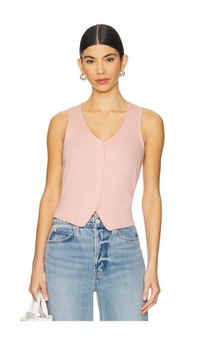 Hoorne top en color rosado talla L en - Pink. Talla L (también en M, S, XL, XS) - Veronica Beard - Modalova