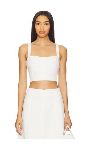 Faxon Top in White. - size 0 (also in 10, 12, 2, 4, 8) - Veronica Beard - Modalova