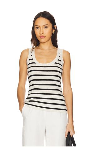 Birke Cashmere Tank in White. - size L (also in S, XL, XS) - Veronica Beard - Modalova