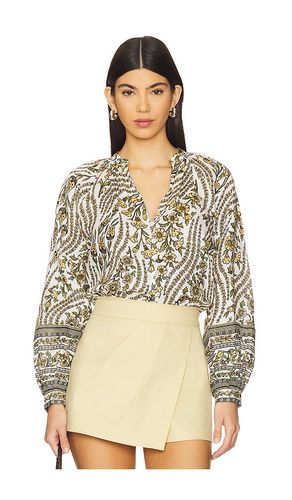 Ailani Top in Green,White. - size 0 (also in 00, 10, 2, 4, 8) - Veronica Beard - Modalova