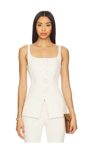 Liana Top in Cream. - size 10 (also in 2, 4, 6) - Veronica Beard - Modalova