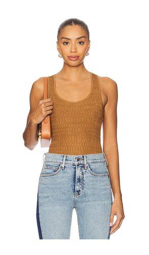 Sandra Tank in Brown. - size M (also in S, XS) - Veronica Beard - Modalova
