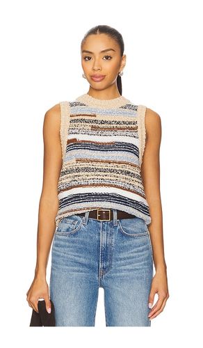 Cropped Jerrel Knit Tank in Tan. - size M (also in S, XL, XS) - Veronica Beard - Modalova
