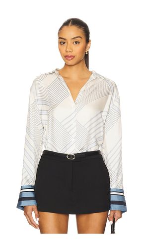 Delila Blouse in Ivory. - size 0 (also in 10, 12, 14, 16, 2, 4, 6, 8) - Veronica Beard - Modalova