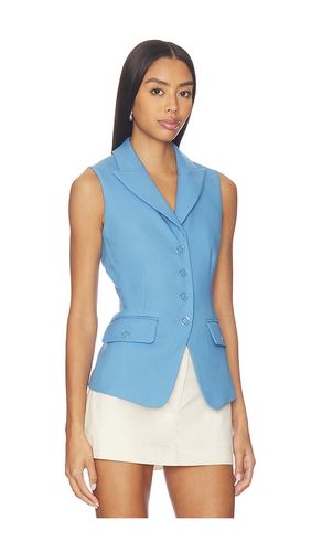 Chaleco benny en color azul talla 4 (también en 6) - Veronica Beard - Modalova