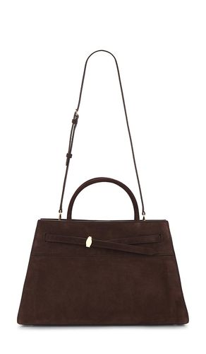 Large Suede Dash Bag in Chocolate - Veronica Beard - Modalova