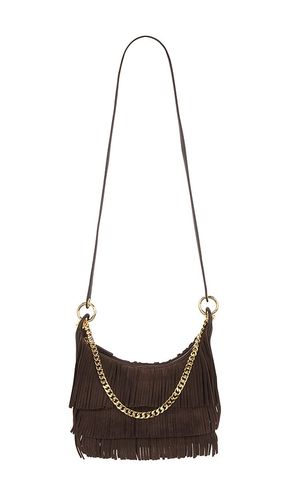Small Fringe Fortune Hobo Bag in Brown - Veronica Beard - Modalova