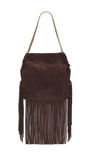 Fringe Slouch Shoulder Bag in Brown - Veronica Beard - Modalova