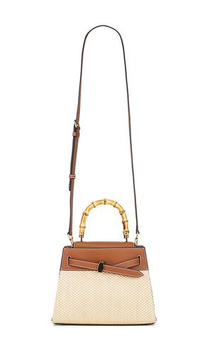 Raffia Dash Top Handle Bag in - Veronica Beard - Modalova