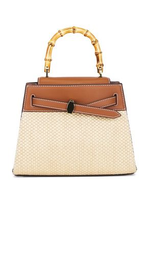 Raffia Dash Top Handle Bag in - Veronica Beard - Modalova