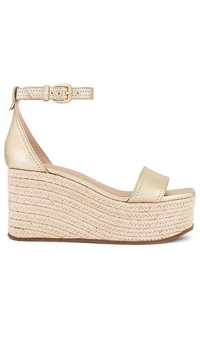 Gianna in Metallic Gold. - size 10 (also in 7.5, 9) - Veronica Beard - Modalova