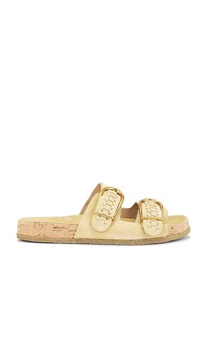 Page Sandal in Beige. - size 10 (also in 5, 5.5, 6, 6.5, 7, 7.5, 8, 8.5, 9) - Veronica Beard - Modalova
