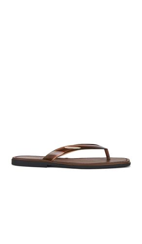 Clea Sandal in Brown. - size 6 (also in 7, 8, 9) - Veronica Beard - Modalova