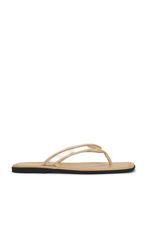 Clea Piping Sandal in Beige. - size 7 (also in 8, 9) - Veronica Beard - Modalova