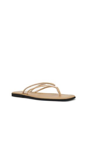 Clea Piping Sandal in Beige. - size 7 (also in 8, 9) - Veronica Beard - Modalova