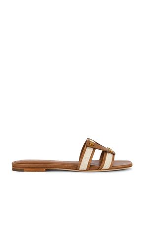 Via Slide in Brown. - size 6 (also in 6.5, 7, 7.5, 8.5, 9) - Veronica Beard - Modalova