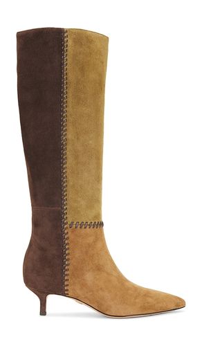 Lisa 45 Tall Whipstitch Boot in Brown. - size 7 (also in 7.5, 8, 8.5, 9, 9.5) - Veronica Beard - Modalova