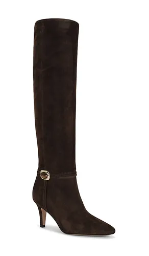 Angeline Boot in Chocolate. - size 6 (also in 6.5, 7, 7.5, 8, 8.5, 9, 9.5) - Veronica Beard - Modalova