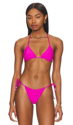 X REVOLVE Marley Reversible Bikini Top in Fuchsia. - size S (also in XS) - VDM - Modalova