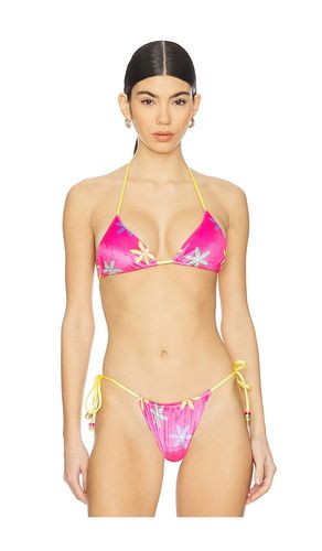 Blair Reversible Bikini Top in Fuchsia. - size L (also in M, S, XL, XS) - VDM - Modalova