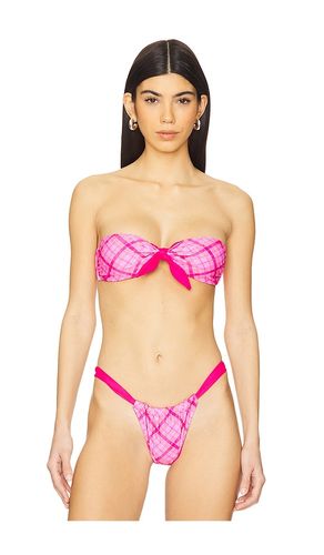 Bindi Reversible Bikini Top in Pink. - size L (also in M, S, XS) - VDM - Modalova