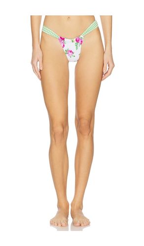 Livi Reversible Bikini Bottom in Green,White. - size L (also in M, S, XL, XS) - VDM - Modalova