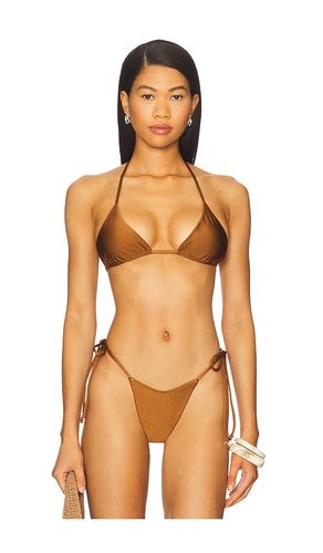Blair Reversible Bikini Top in Brown. - size M (also in XS) - VDM - Modalova