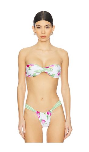 Bindi Reversible Bikini Top in Green,White. - size M (also in S, XL, XS) - VDM - Modalova