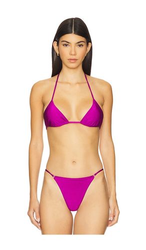 Blair Reversible Bikini Top in Purple. - size M (also in S, XS) - VDM - Modalova
