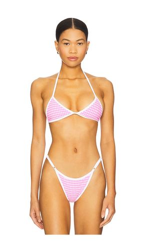 Luci Reversible Bikini Top in Pink. - size L (also in M, S, XS) - VDM - Modalova