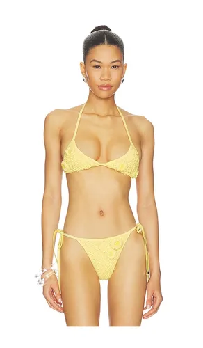 Gypsy Bikini Top in Yellow. - size L (also in M, S, XL, XS) - VDM - Modalova