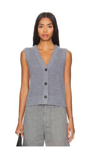 Luo Sweater Vest in Grey. - size M (also in L, S, XL, XS) - Velvet by Graham & Spencer - Modalova