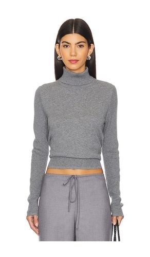 Korie Turtleneck in Grey. - size L (also in M, S, XL) - Velvet by Graham & Spencer - Modalova