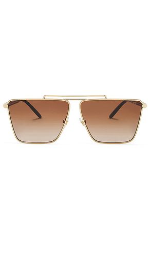 Square Sunglasses in Metallic - VERSACE - Modalova