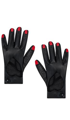 Nappa Calfskin Heart Glove in . - size L (also in M, S, XS) - Vivetta - Modalova