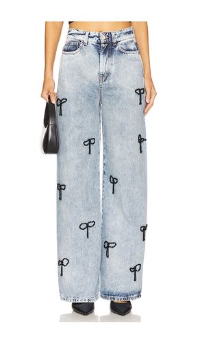 Boyfriend Jeans With Bow Embroidery in . - size 26 (also in 27) - Vivetta - Modalova