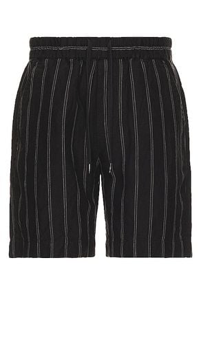 Moonbay Stripe Short in Black. - size L (also in M) - Vince - Modalova