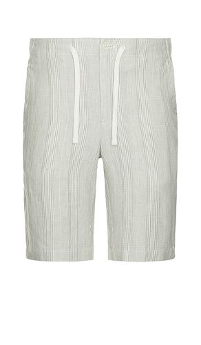 Shadow Stripe Short in White. - size L (also in M, S, XL/1X) - Vince - Modalova