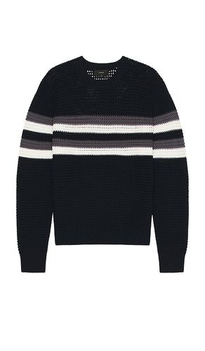 Crochet Chest Stripe Crewneck Sweater in . Size M, S, XL/1X - Vince - Modalova