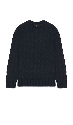 Cable Wave Crew Sweater in . Size M, S, XL/1X - Vince - Modalova