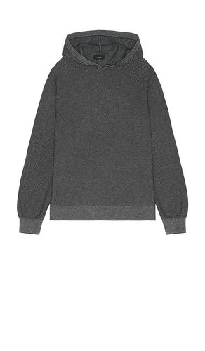 Jacquard Long Sleeve Hoodie in Blue. - size L (also in M, S, XL/1X) - Vince - Modalova