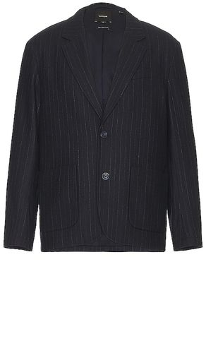 Wool Flannel Pinstripe Blazer in . Size M, XL/1X - Vince - Modalova