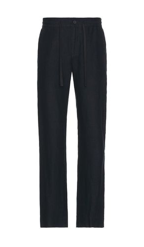 Lightweight Hemp Pant in Blue. - size L (also in M, S) - Vince - Modalova