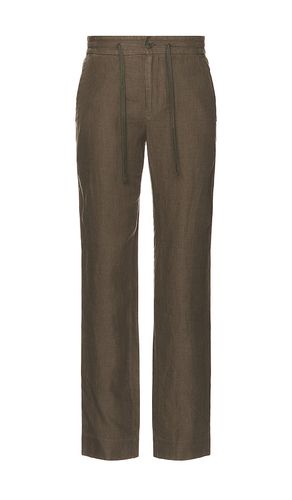 Hemp Drawstring Pants in Brown. - size L (also in M, XL/1X) - Vince - Modalova