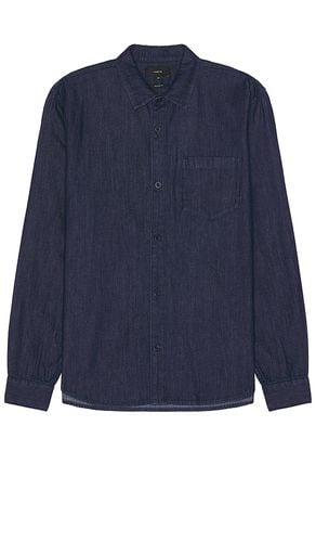 Indigo Denim Shirt in Denim-Dark. - size M (also in L, S) - Vince - Modalova