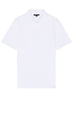 Garment Dye Polo in White. - size L (also in S, XL/1X) - Vince - Modalova