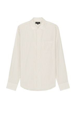 Crafton Shirt in Cream. - size L (also in M, S) - Vince - Modalova