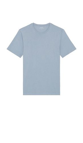 Short Sleeve Pima Crewneck T-Shirt in Baby Blue. - size L (also in M, S) - Vince - Modalova